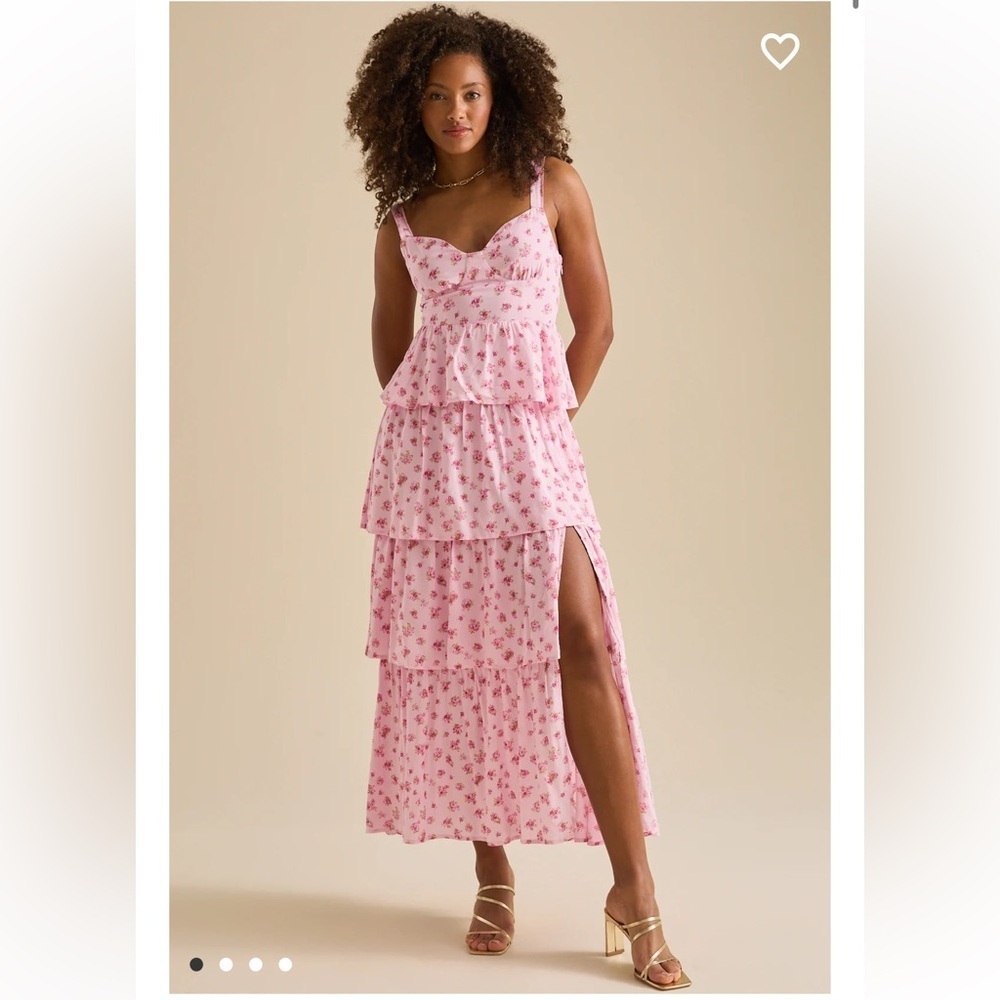 Rose Floral Maxi Dress Altar’d State New with tags